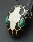 Bvlgari Black Serpenti Baia Small Shoulder Bag