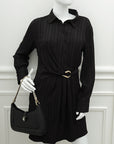 Bvlgari Black Serpenti Baia Small Shoulder Bag