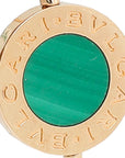 Bvlgari 18K Rose Gold Malachite Bvlgari Bangle