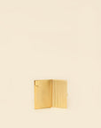 Cartier Diabolo De Lacquered Golden-Finish Metal Card Holder