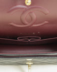 Chanel Black CC Classic 11.12 Double Flap Medium Bag