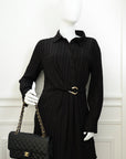 Chanel Black CC Classic 11.12 Double Flap Medium Bag