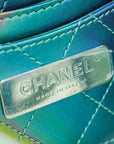 Chanel Multicolor CC Filigree Vertical PVC Vanity Case