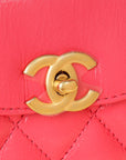 Chanel Hot Pink CC Mini Kelly Bag