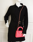 Chanel Hot Pink CC Mini Kelly Bag