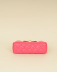 Chanel Hot Pink CC Mini Kelly Bag