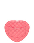 Chanel Pink CC In Love Heart Bag
