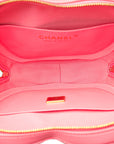 Chanel Pink CC In Love Heart Bag