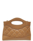 Chanel Dark Beige CC 31 Mini Shopping Bag