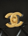 Chanel Black CC Mini Kelly Top Handle Bag