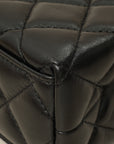 Chanel Black CC Mini Kelly Top Handle Bag