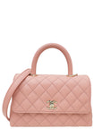 Chanel Pink Coco Mini Handle Bag