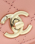 Chanel Pink Coco Mini Handle Bag