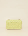 Chanel Kiwi Classic Mini Rectangula Flap Bag