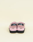 Chanel Bicolor CC Suede Velcro Flat Sandals 38