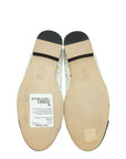 Chanel Bicolor CC Cap Toe Tweed Sequins Ballerina 38