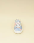 Chanel Multicolor CC Printed Fabric Quilted Low Top Sneakers 39