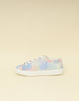 Chanel Multicolor CC Printed Fabric Quilted Low Top Sneakers 39