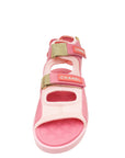 Chanel Pink Gladiator Sandal 39