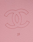Chanel Pink Gladiator Sandal 39