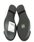 Chanel White CC Camellia Flower Flat Ballerina 39
