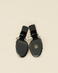 Chanel Bicolor CC Print Coco Beach Sandal 37
