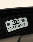 Chanel Black Quilted CC Card Holder