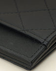 Chanel Black Quilted CC Card Holder