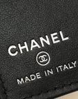 Chanel Black Quilted CC Card Holder