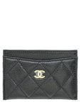 Chanel Black Classic Card Holder