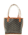 Goyard Bicolor Goyardine Anjou Mini Reversible Bag