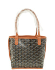 Goyard Bicolor Goyardine Anjou Mini Reversible Bag