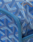 Goyard Blue Ciel Reversible Anjou Mini Bag