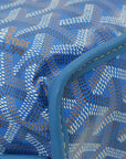 Goyard Blue Ciel Reversible Anjou Mini Bag