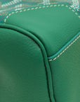 Goyard Green Goyardine Saigon Souple Mini Bag