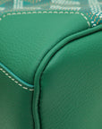 Goyard Green Goyardine Saigon Souple Mini Bag