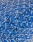 Goyard Blue Goyardine Saint Louis PM Bag