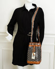 Goyard Brown Goyardine Petit Flot Bucket Bag