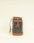 Goyard Brown Goyardine Petit Flot Bucket Bag