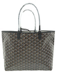 Goyard Black Goyardine Saint Louis PM Bag