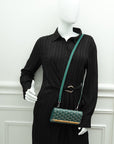 Goyard Green Goyardine Monte-Carlo Mini Case