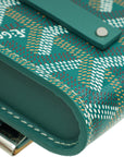 Goyard Green Goyardine Monte-Carlo Mini Case