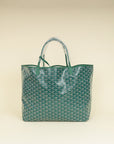 Goyard Green Goyardine Saint Louis GM Bag-Goyard-THE CLOSET