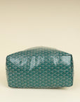 Goyard Green Goyardine Saint Louis GM Bag-Goyard-THE CLOSET