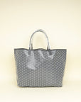 Goyard Grey Goyardine Saint Louis GM Bag