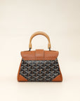 Goyard Bicolor Goyardine Saigon Mini Souple Bag