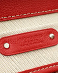 Goyard Red Goyardine Cabas Saigon MM Bag