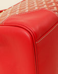 Goyard Red Goyardine Cabas Saigon MM Bag