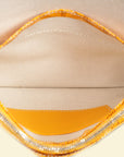 Goyard Yellow Goyardine Plumet Wallet Clutch Bag
