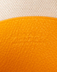 Goyard Yellow Goyardine Plumet Wallet Clutch Bag